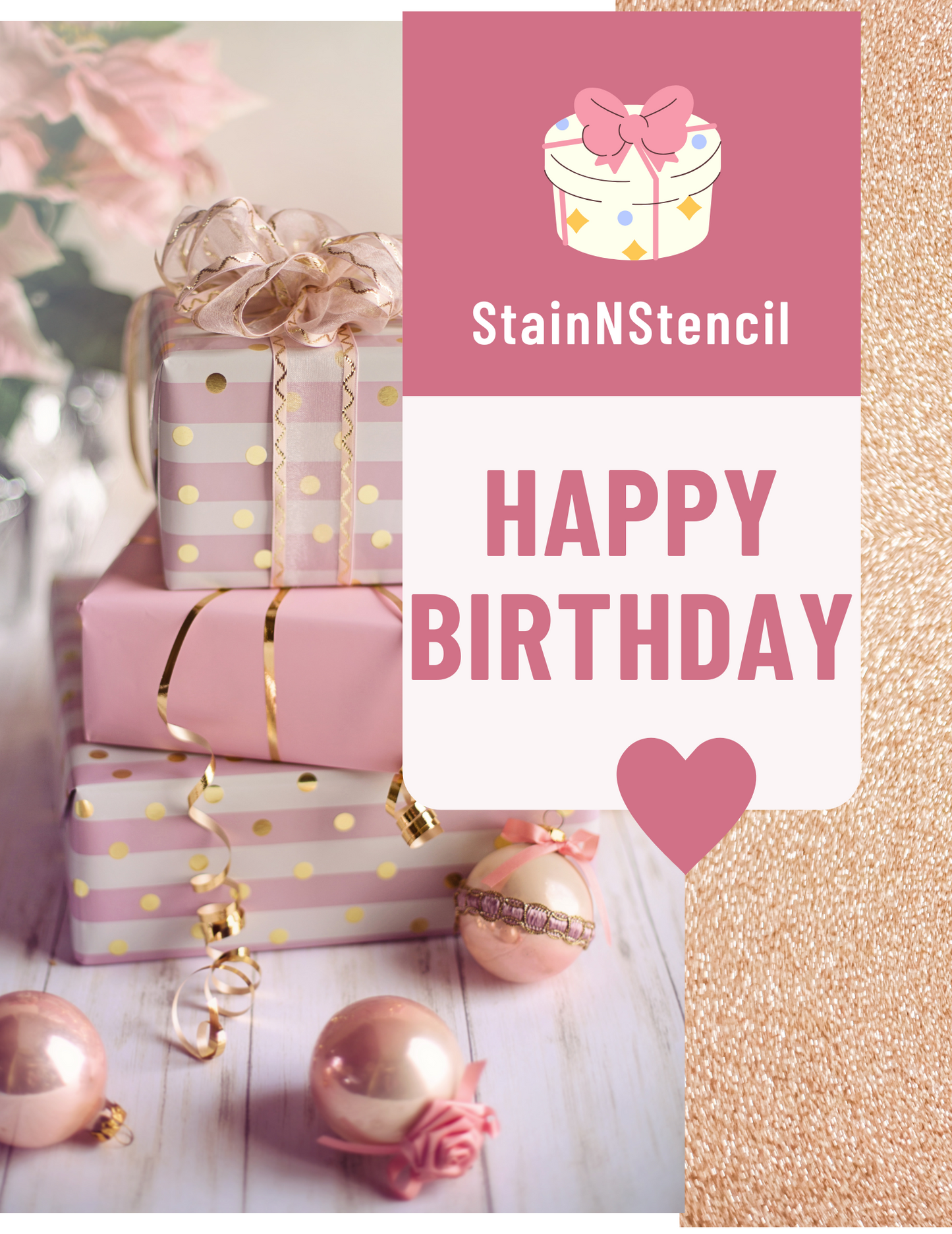 Happy Birthday - Gift Card