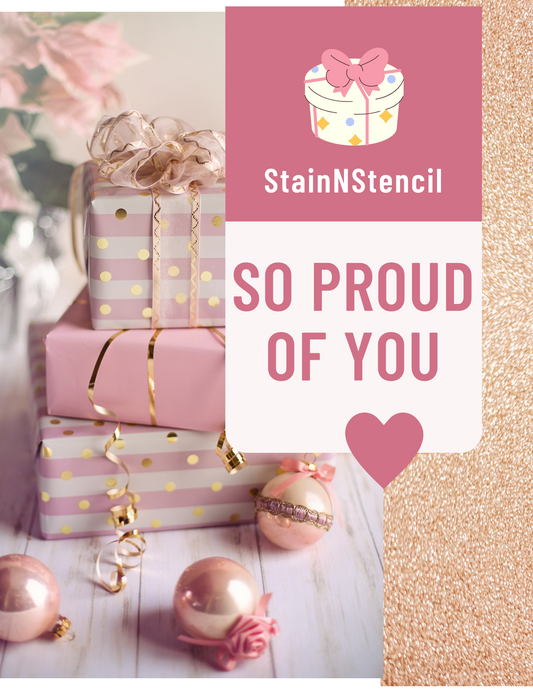 So Proud of You - Gift Card